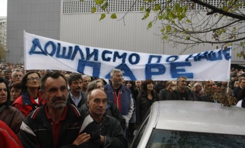У четвртак у 11 часова, велики протест обесправљених радника испред Скупштине Србије