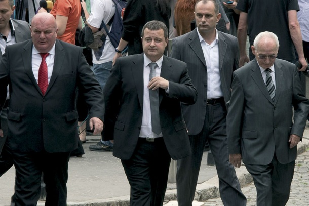 Заседа врх СПС, Дачић ванредно са новинарима