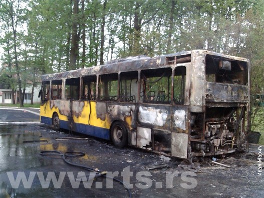 Трећи аутобус ГСП-а који је потпуно изгорео за мање од недељу дана