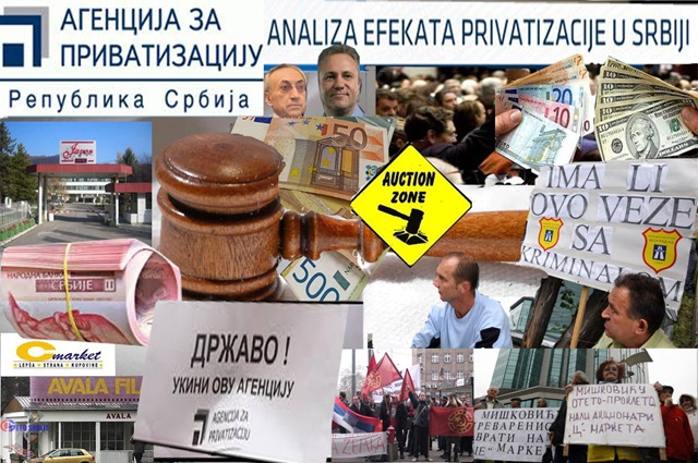 Лоповлук у агенцији за приватизацију: Бахато друштво оскудног знања, врши распродају српских предузећа