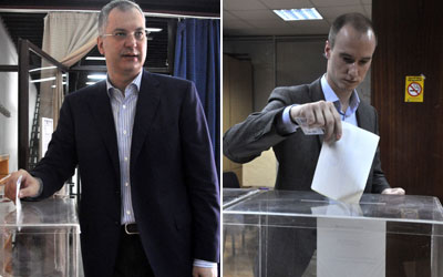 Избори у ДС: Гласали и Шутановац и Божовић