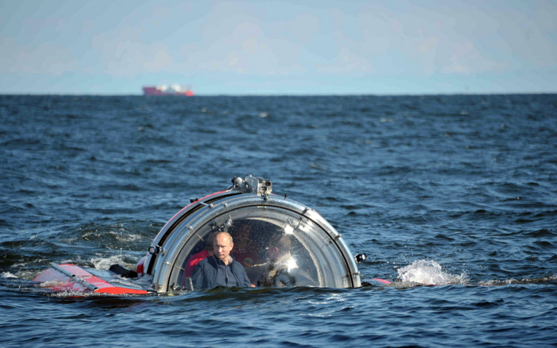 Путин заронио на дно Балтичког мора