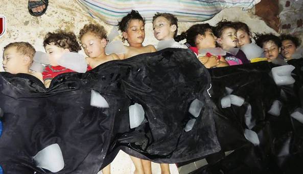 Рачак 2: Терористи Ал Каиде киднаповали алавитску децу, побили их и приказали их као жртве наводног хемијског напада Асада