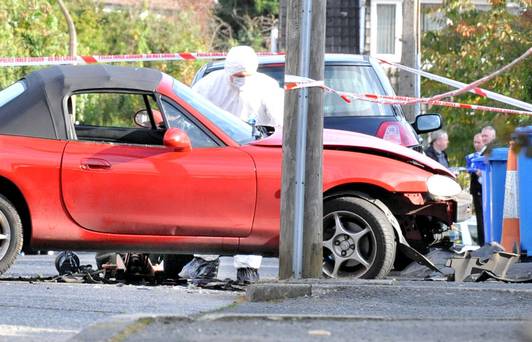 Експлозија аутомобила бомбе изазвала саобраћајни колапс у центру Белфаста
