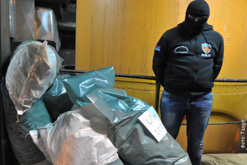Уништено 1.740 килограма дроге док је у магацинима МУП-а Србије још ситних 11 тона