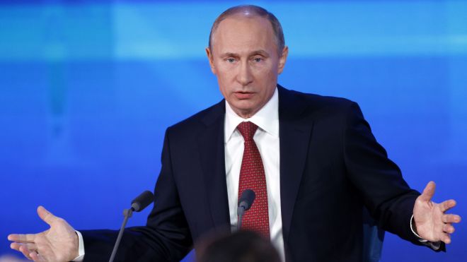 Прес конференција председника Путина (видео)