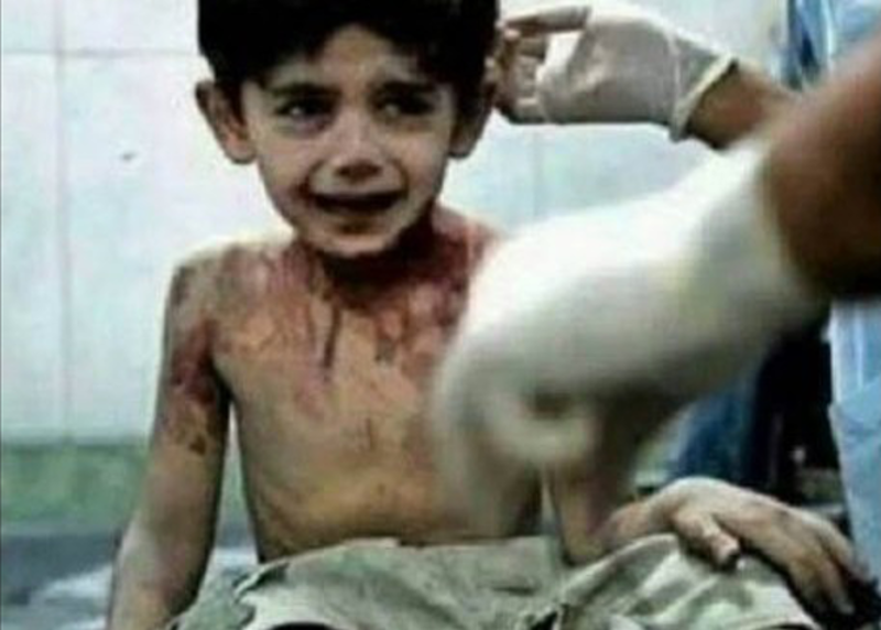 Сиријски дечак тренутак пре смрти: Све ћу вас рећи Богу…