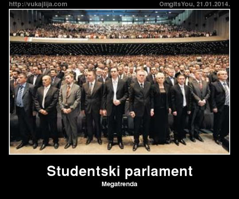 Студентски парламент "Мегатренда"