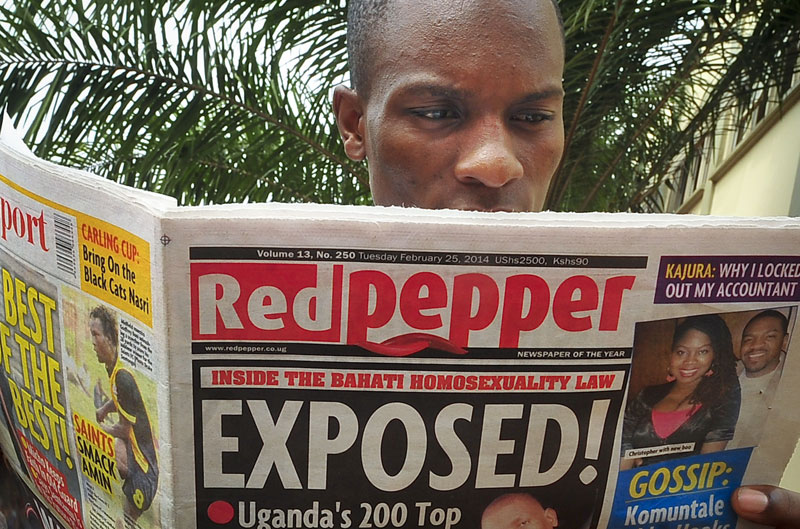 Таблоид у Уганди објавио "топ листу" истакнутих хомосексуалаца
