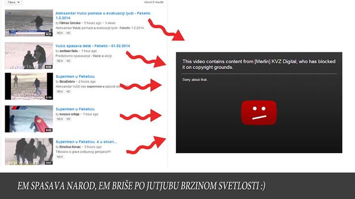 ЕКСКЛУЗИВНО! Бугарска фирма из Беча цензурише видео филмове о Александру Вучићу на ЈУТУБУ!