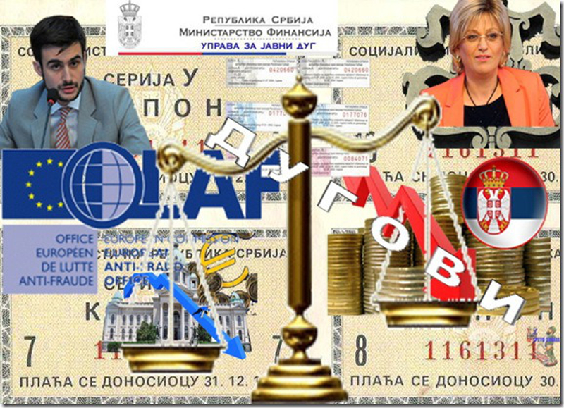 Финансије Србије у бунару, производња стоји, народ без плате уз помоћ кредита преживљава, наплата дугова стиже…