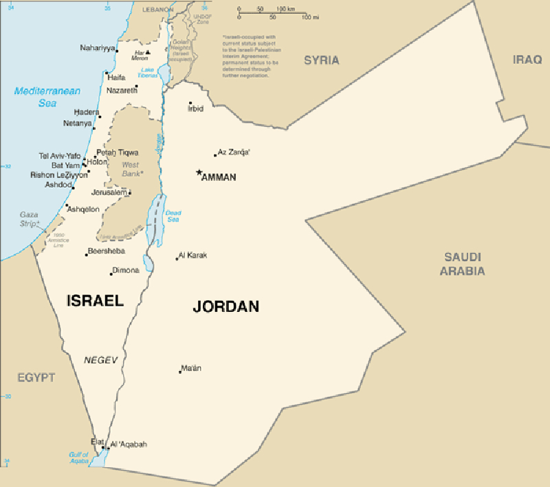 Јордан протерује амбасадора Израела