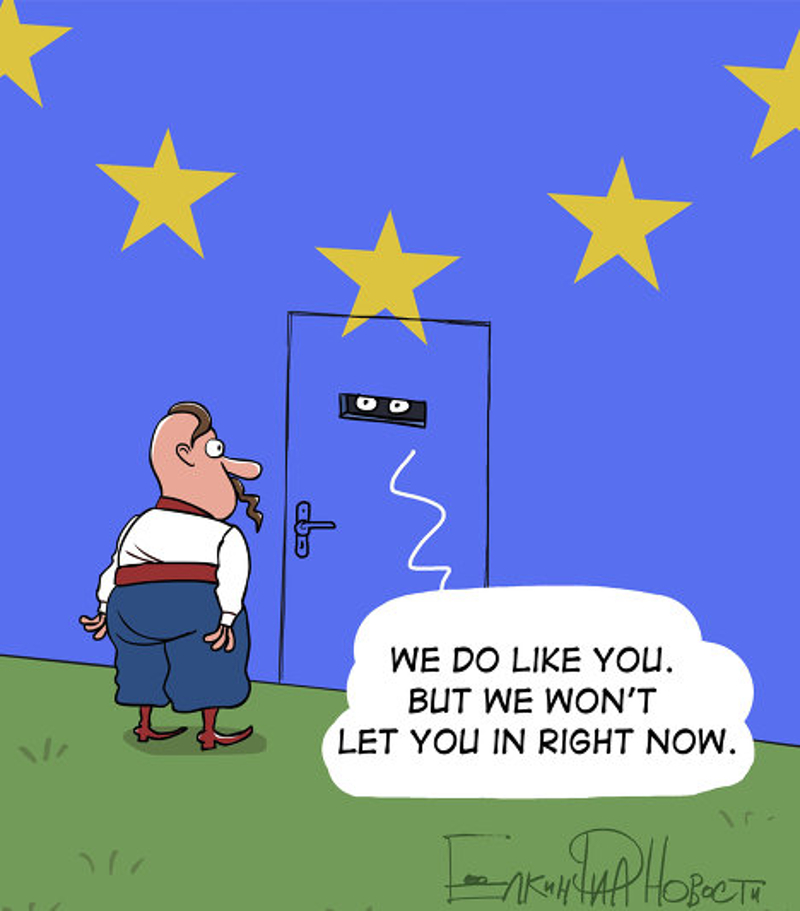 "ЕУ није спремна да прими Украјину"