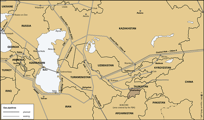 Централна Азија постаје центар геополитике