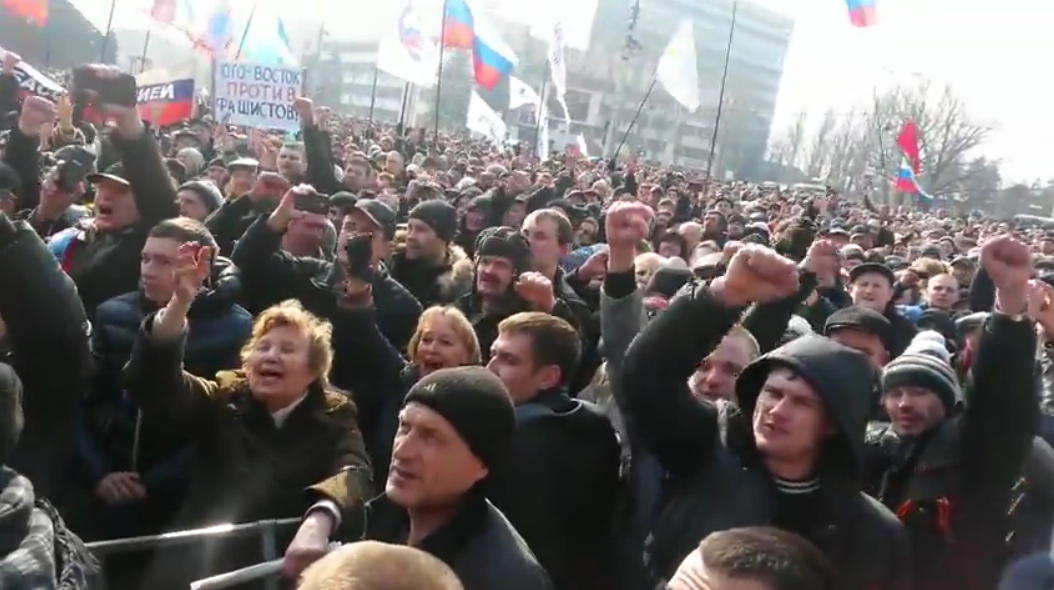 Донбас на ногама! (видео)