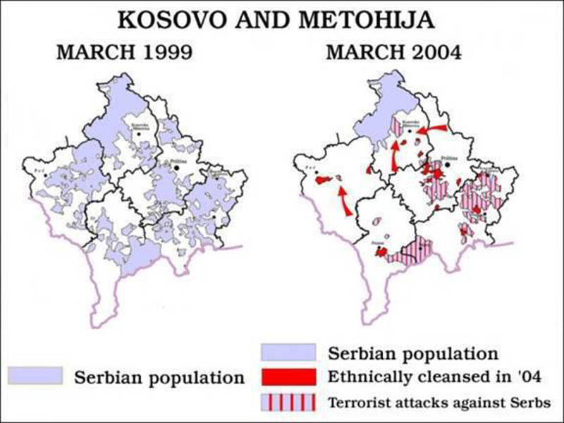 Шиптари завршaвају посао етничког чишћења Срба са Косова и Метохије док инсталирани НАТО режим у Београду ћути