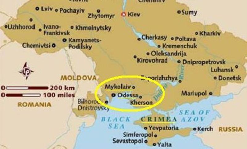 Три града с југа Украјине желе у састав Крима!