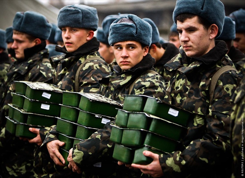 Тихо урушавање украјинске војске