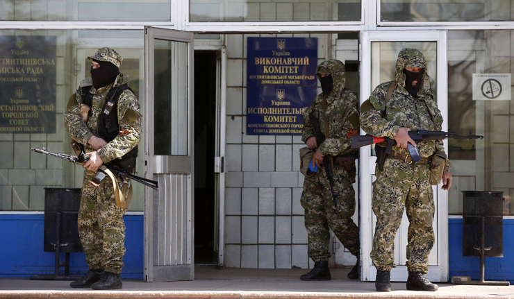 Наоружана лица заузела градско веће и милицијску управу у Константиновки