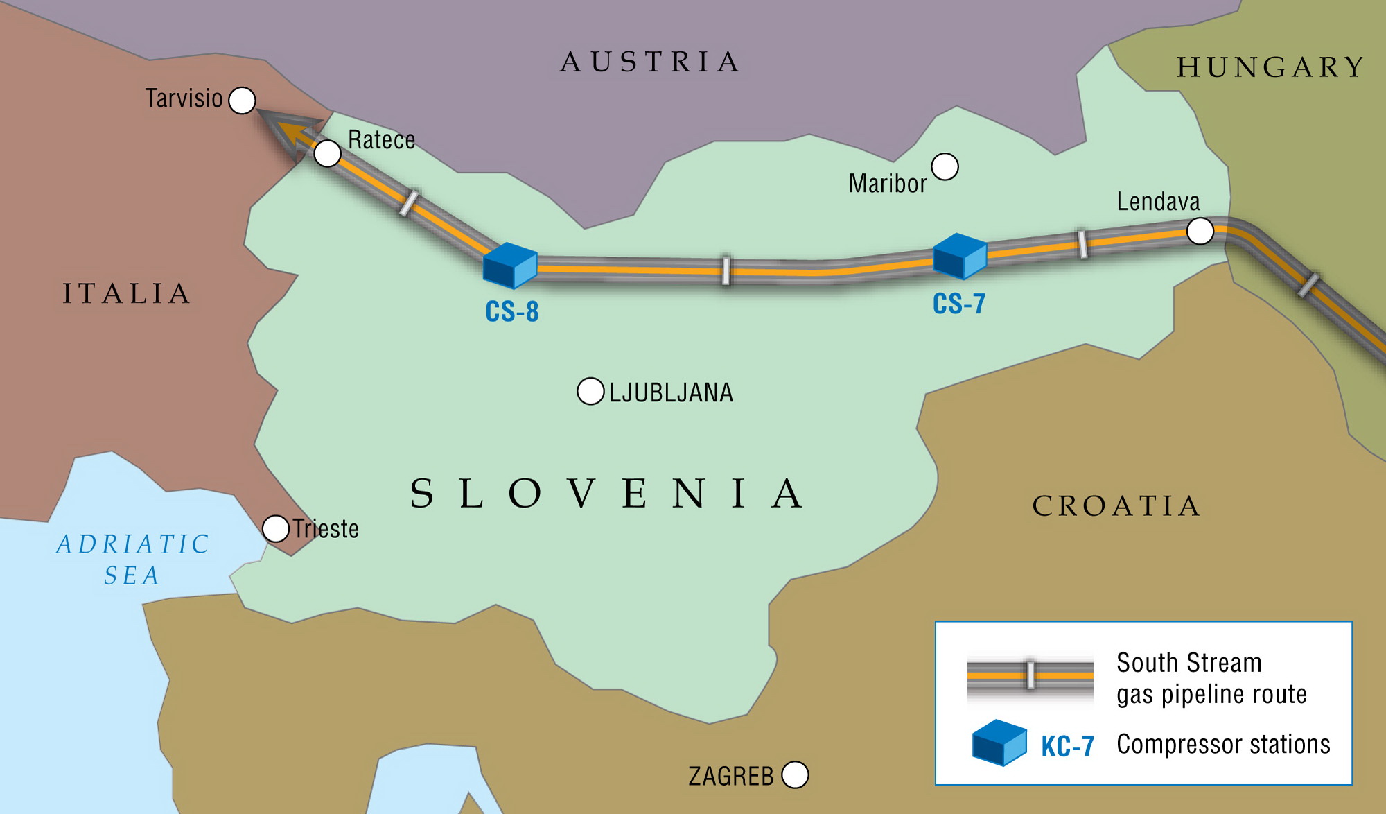 Словенија: Остајемо у Јужном току