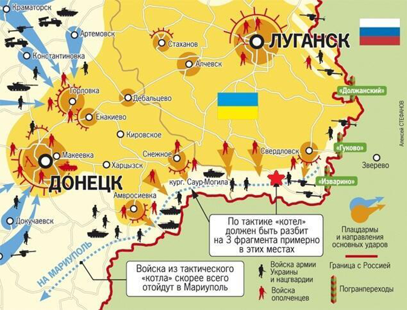 Украјинска „јужна група“ опкољена са свих страна