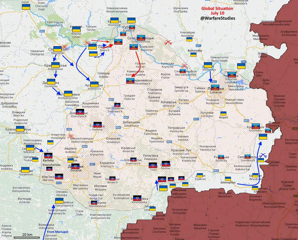 Кијевска ЕУ-наци хунта признаје да снаге Новоросије прелазе у контраофанзиву