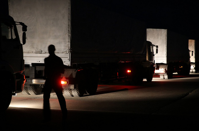ВОЗИ ВОЛОЂА! Руски хуманитарни конвој иде према Луганску, кијевска хунта бунца о „војној интервенцији”