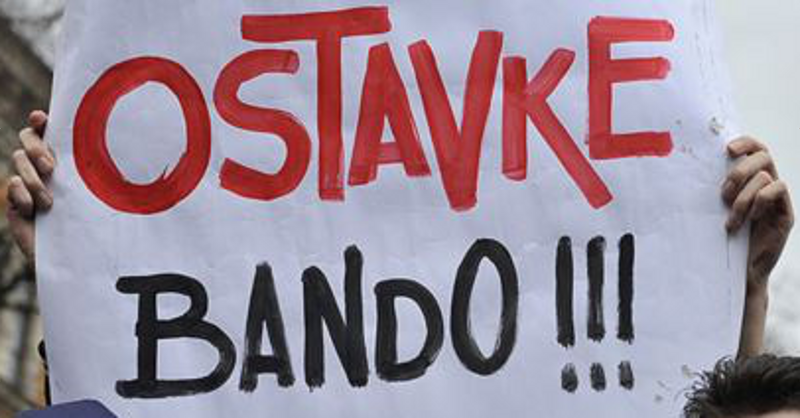 Одлазак Вучићевог велеиздајничког и лоповског режима или велики протест у Београду 13. априла