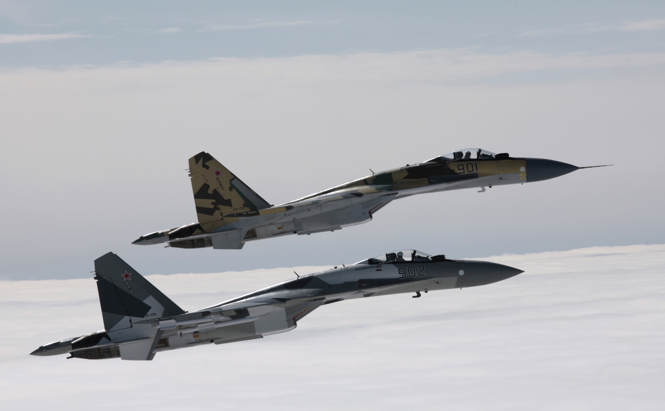Руски борбени авиони изнад Шведске