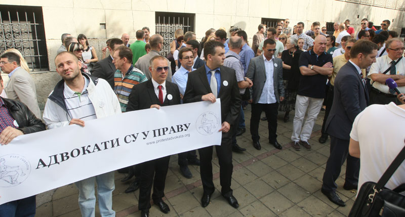 Адвокати одбили понуду Министарства правде, штрајк се наставља