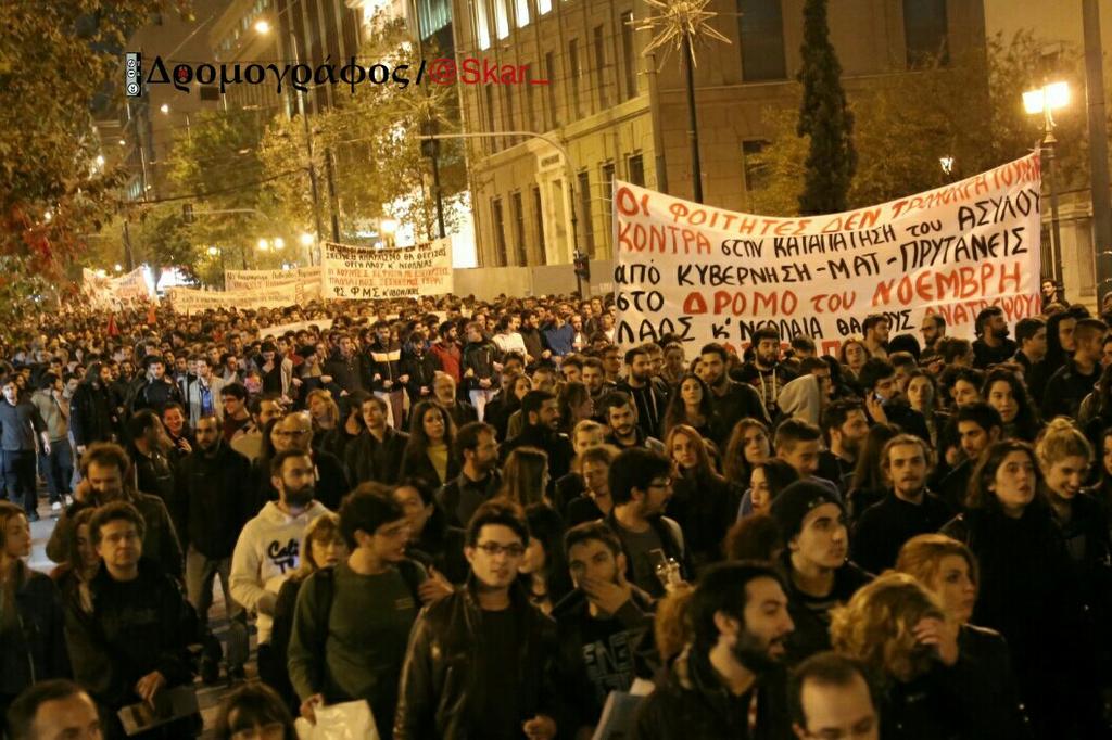 Грчка: Жестоки сукоби студената и полиције (видео)