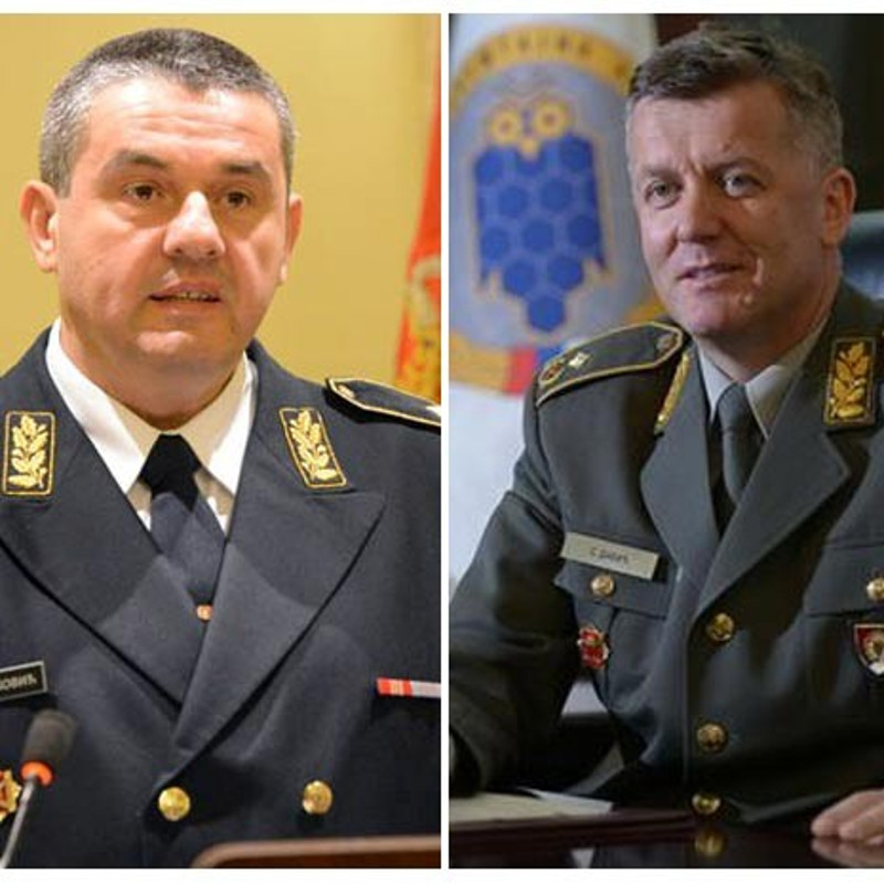 Генерали Цветковић и Дабић и формално директори војних тајних служби