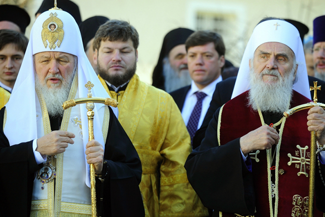 Патријарх Кирил: „Нека Господ Бог благослави Србиjу и Русиjу, наше народе и наше цркве“