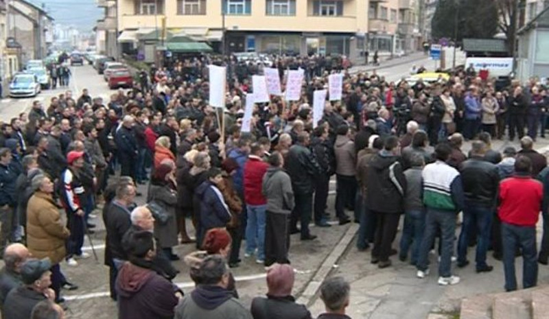 Протести због хапшења у Вишеграду