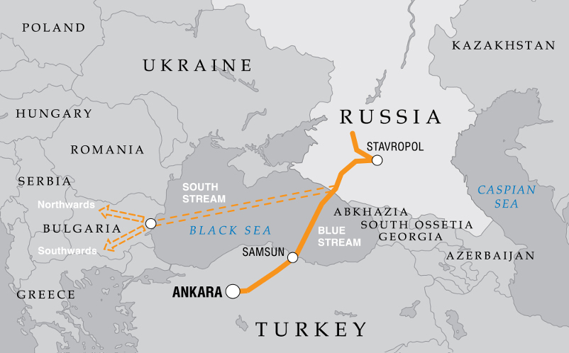 "Гаспром" неће градити инфраструктуру за "Турски ток" у Европу