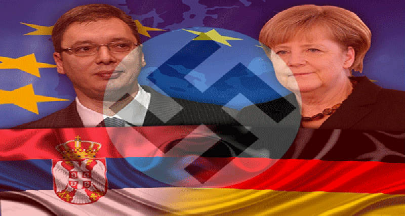 Вучићева политичка мафија у савезу са Немачком против Русије