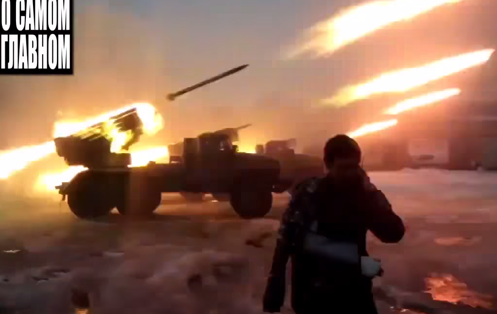 Ракетни удари војске Новорусије 23.01.2015 (видео)