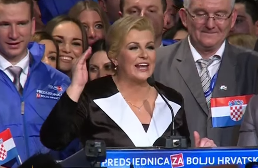 СКАНДАЛ: Нова председница Хрватске отцепила Војводину од Србије, па запевала усташку песму (видео)