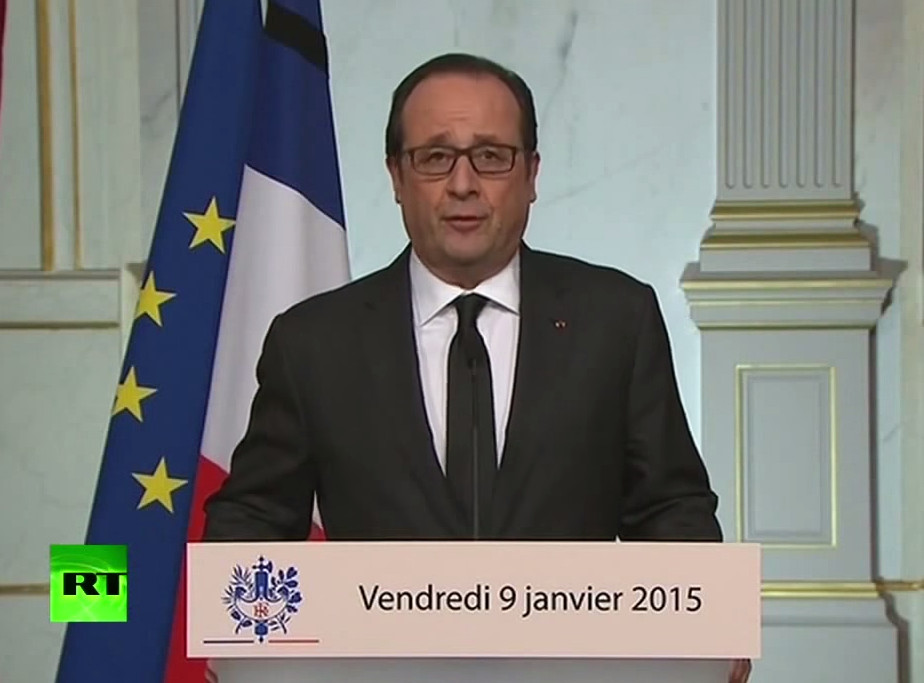 Француски председник Оланд: "Илуминати стоје иза терористичких напада у Паризу" (видео)
