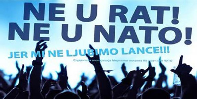 Подгорички студенти право у лице НАТО-представницима: “Нећете моћи против народа” (видео)