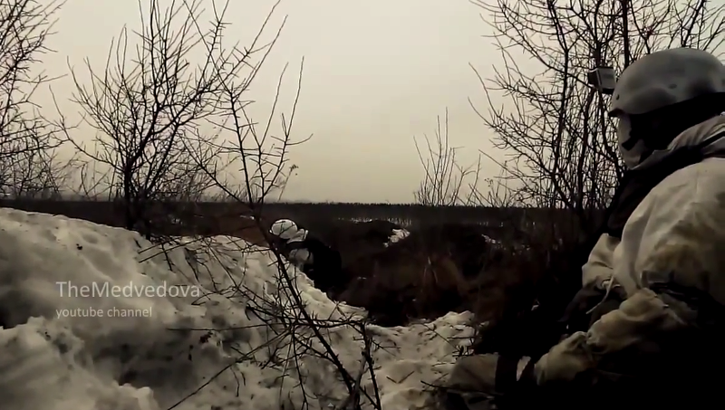 ЕКСКЛУЗИВНО: Са војним извиђачима Новорусије у Дебаљцеву (видео)