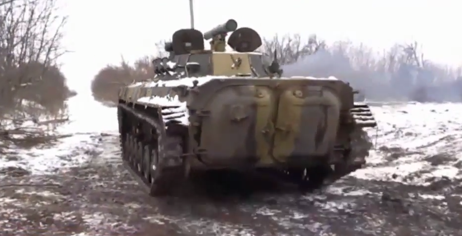 Снаге Новорусије комплетно уништиле украјинску војну колону која је покушала да се пробије у Дебаљцево (видео)