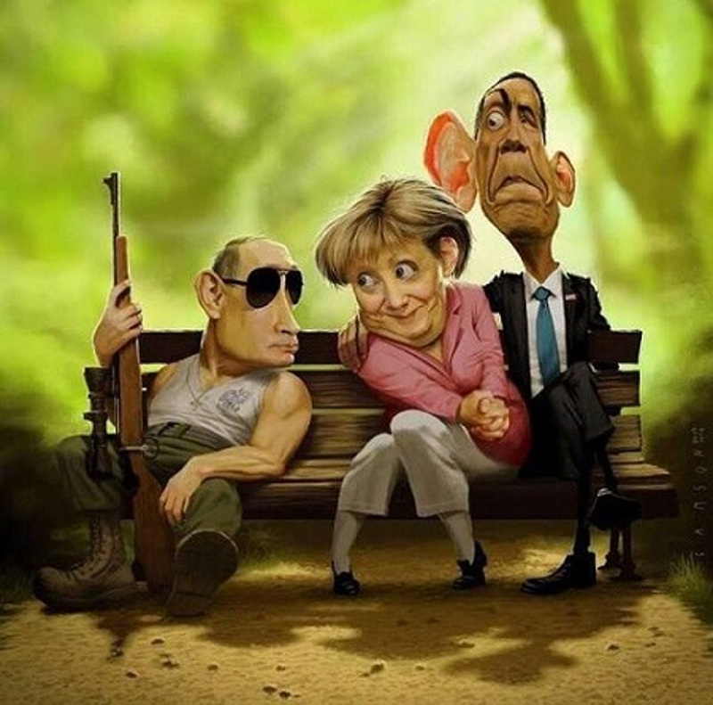 У великој игри која је у току - Путин ће победити, а Обама и Меркелова изгубити