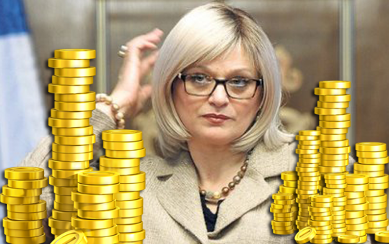 Није исто 50 и 200 кила злата. Нека каже Јоргованка ,,Цица" Табаковић колико је узела? (видео)