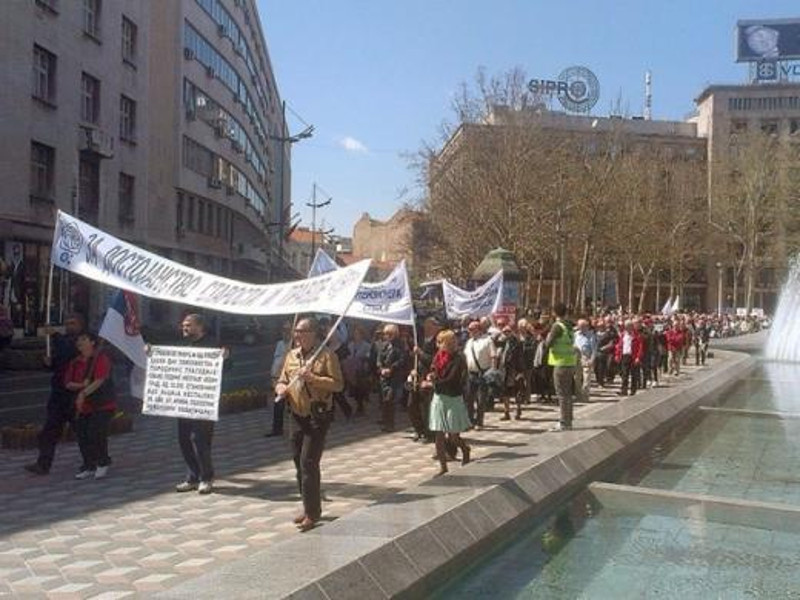 Зоран Ивошевић: Држава подвалама уништава пензионере - говор на протестном митингу пензионера 15. априла 2015.