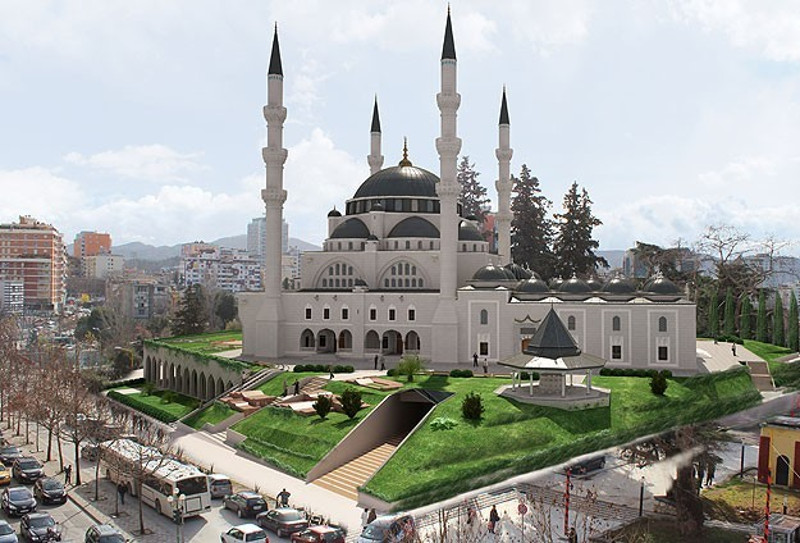Турска у Тирани гради највећу џамију на Балкану