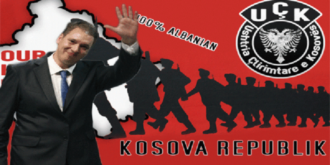Издајниче, погрешио си заставу, српску си државу укинуо на Косову и Метохији плус служиш антицивилизацији