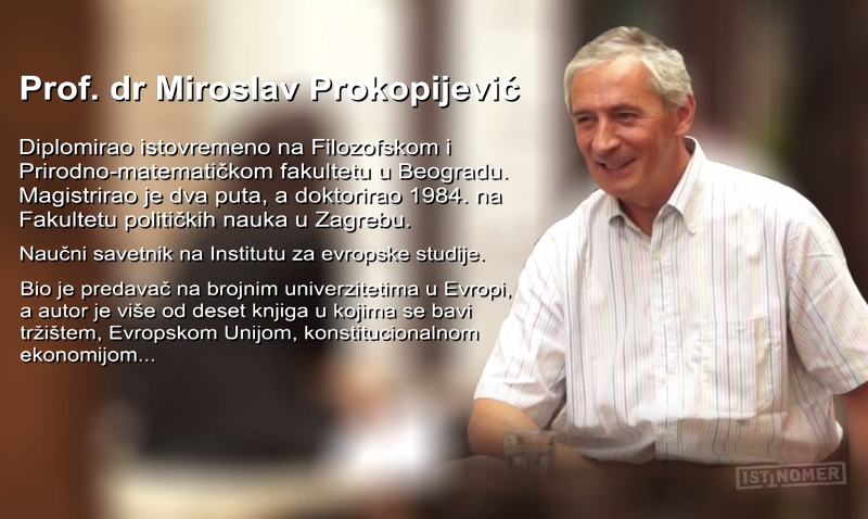 Мирослав Прокопијевић: Приче о оздрављењу наше економије су политичка пропаганда (видео)