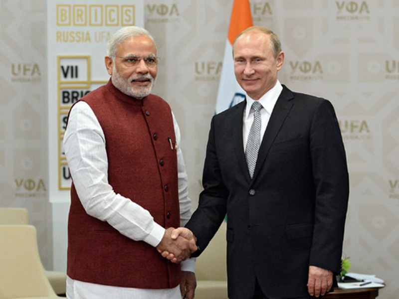 Владимир Путин: Индија приступа Шангајској организацији за сарадњу, захвални смо индијској подршци у руском председавању БРИКС-а