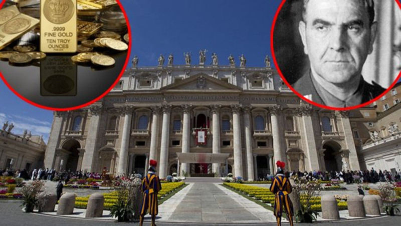 Павелић и усташе Ватикану предали злато отето од побијених Срба чија је противредност данас већа од 10 милијарди швајцарских франака